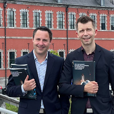 Nicolas Pourbaix et Sacha Peiffer